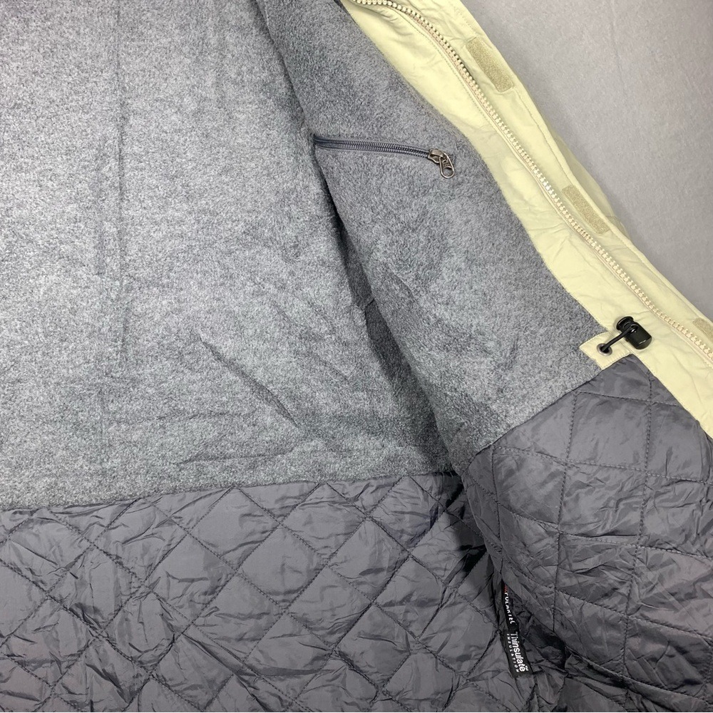 Vintage LL Bean Coat Mens XL Beige Parka Thinsulate Insulated Winter Jacket 0UU6 - Picture 13 of 16